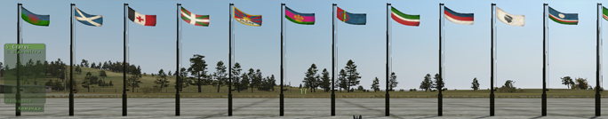 Збірка прапорів недержавних народів Мод.UA версії 1.05 від cтудії Мод.UA